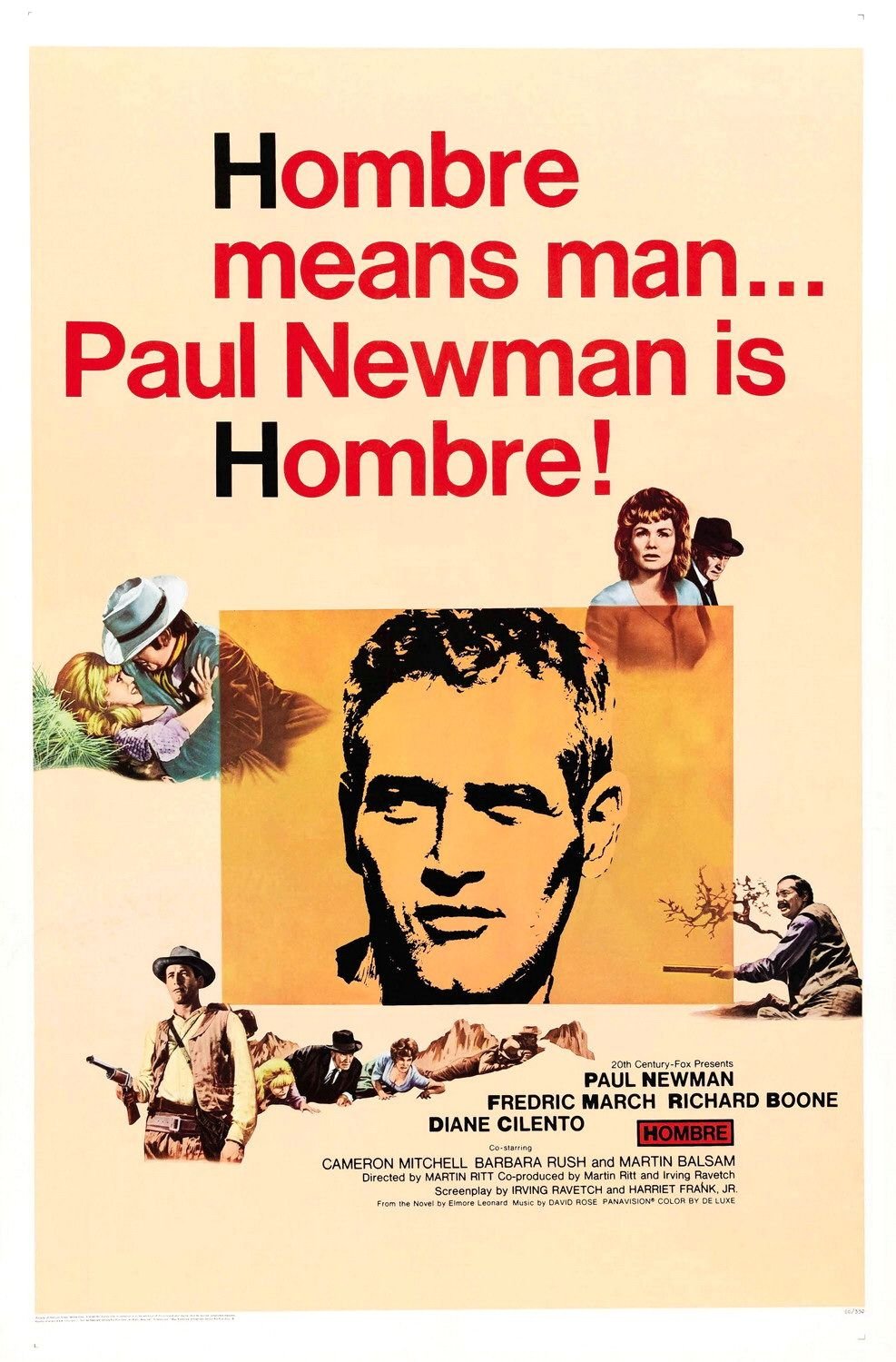 L'affiche du film Hombre