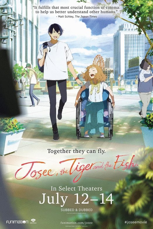 L'affiche du film Josee, the Tiger and the Fish [2020]