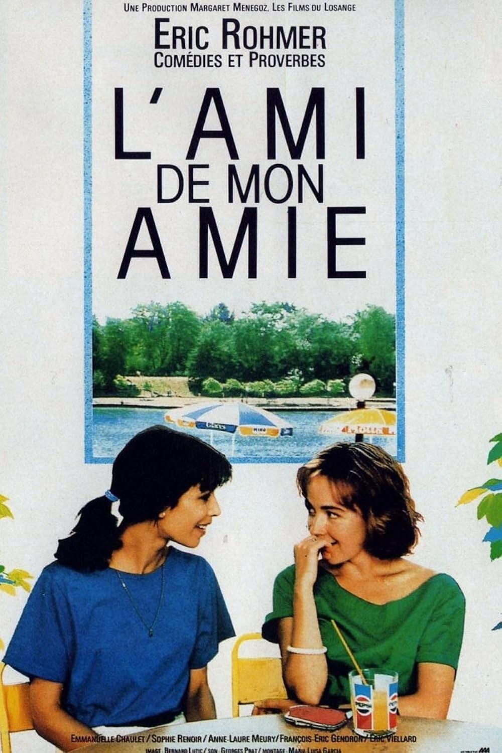 L'affiche du film L'ami de mon amie [1987]