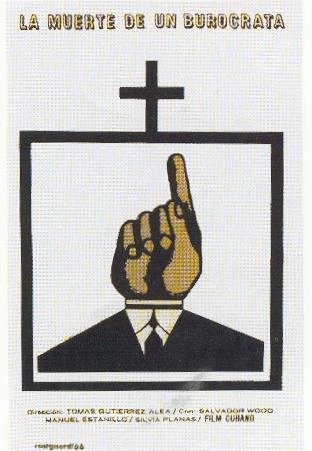 L'affiche originale du film La mort d'un bureaucrate en espagnol