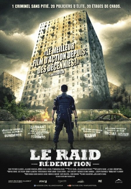 L'affiche du film The Raid: Redemption