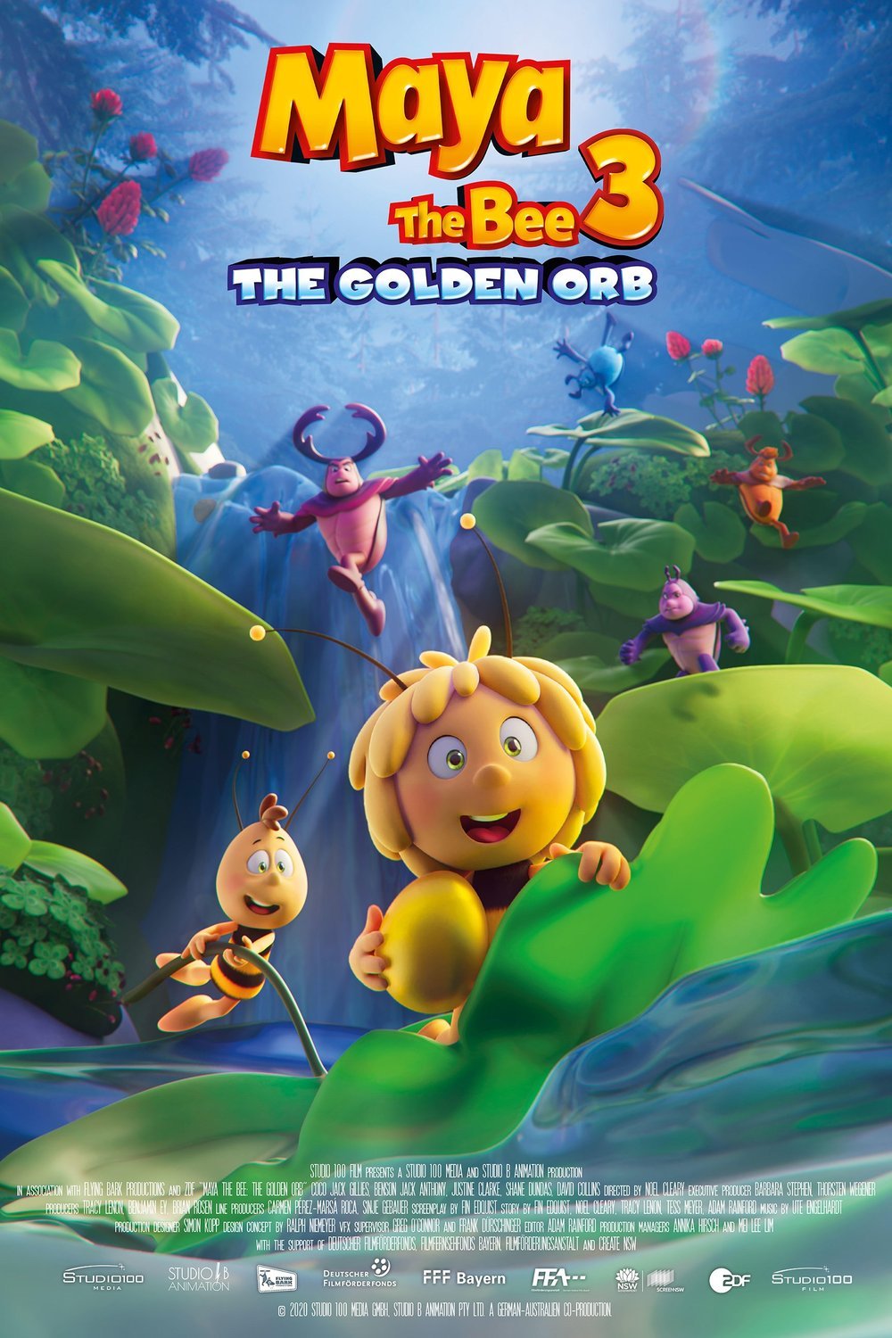 L'affiche du film Maya the Bee 3: The Golden Orb [2021]