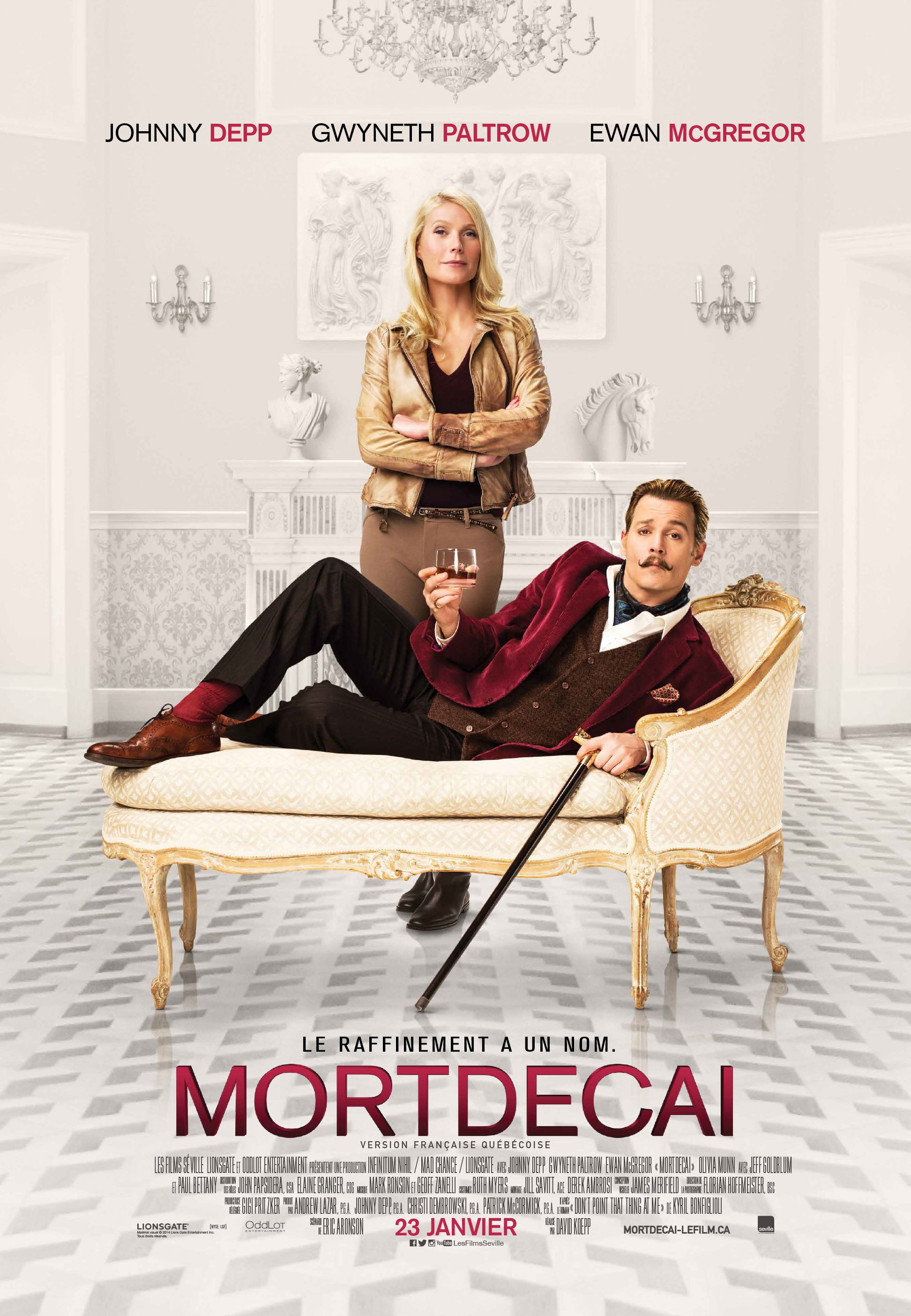 Poster of the movie Mortdecai v.f.