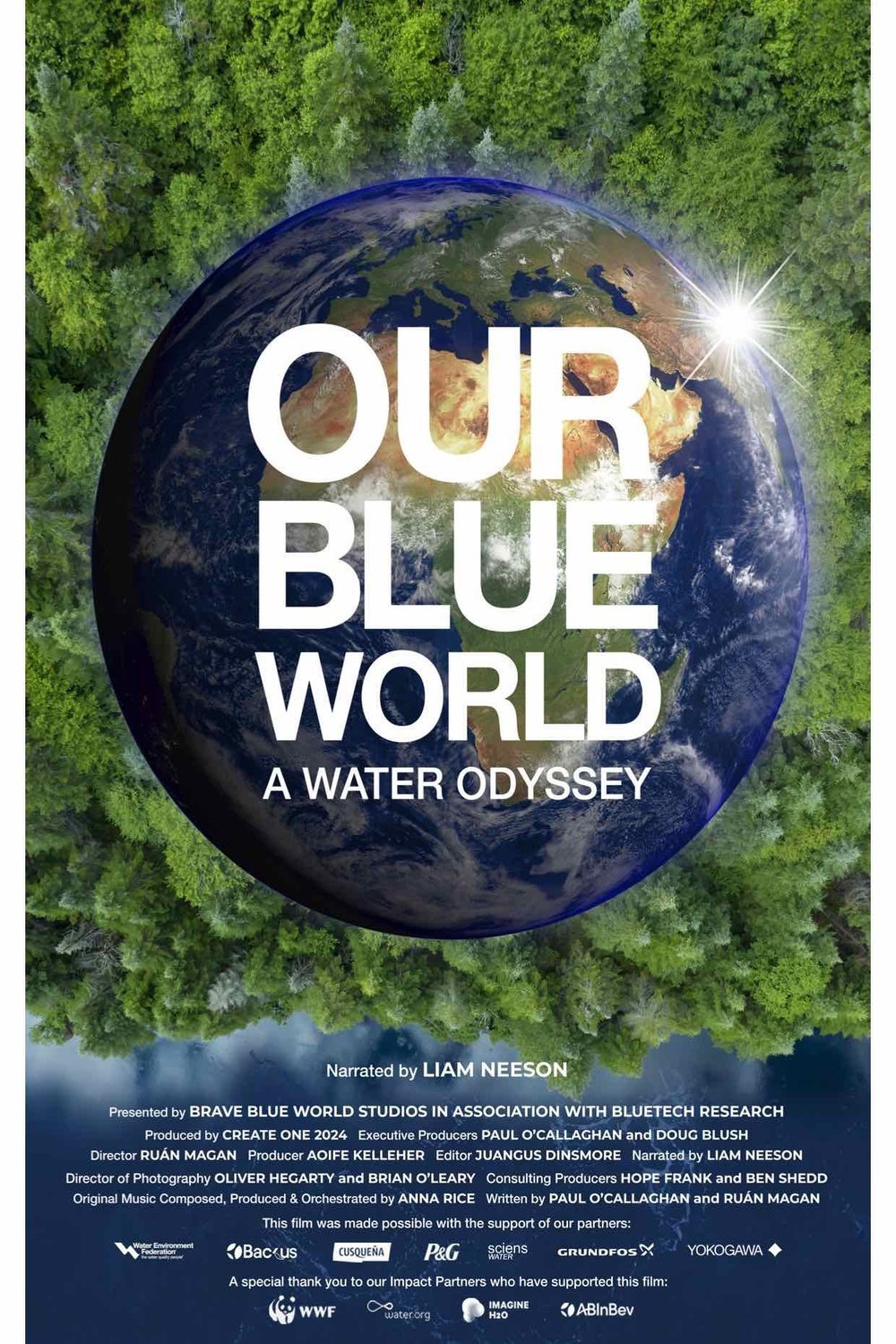 L'affiche du film Our Blue World: A Water Odyssey