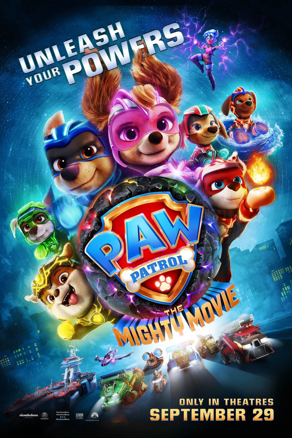 Poster of the movie PAW Patrol: The Mighty Movie [2023]