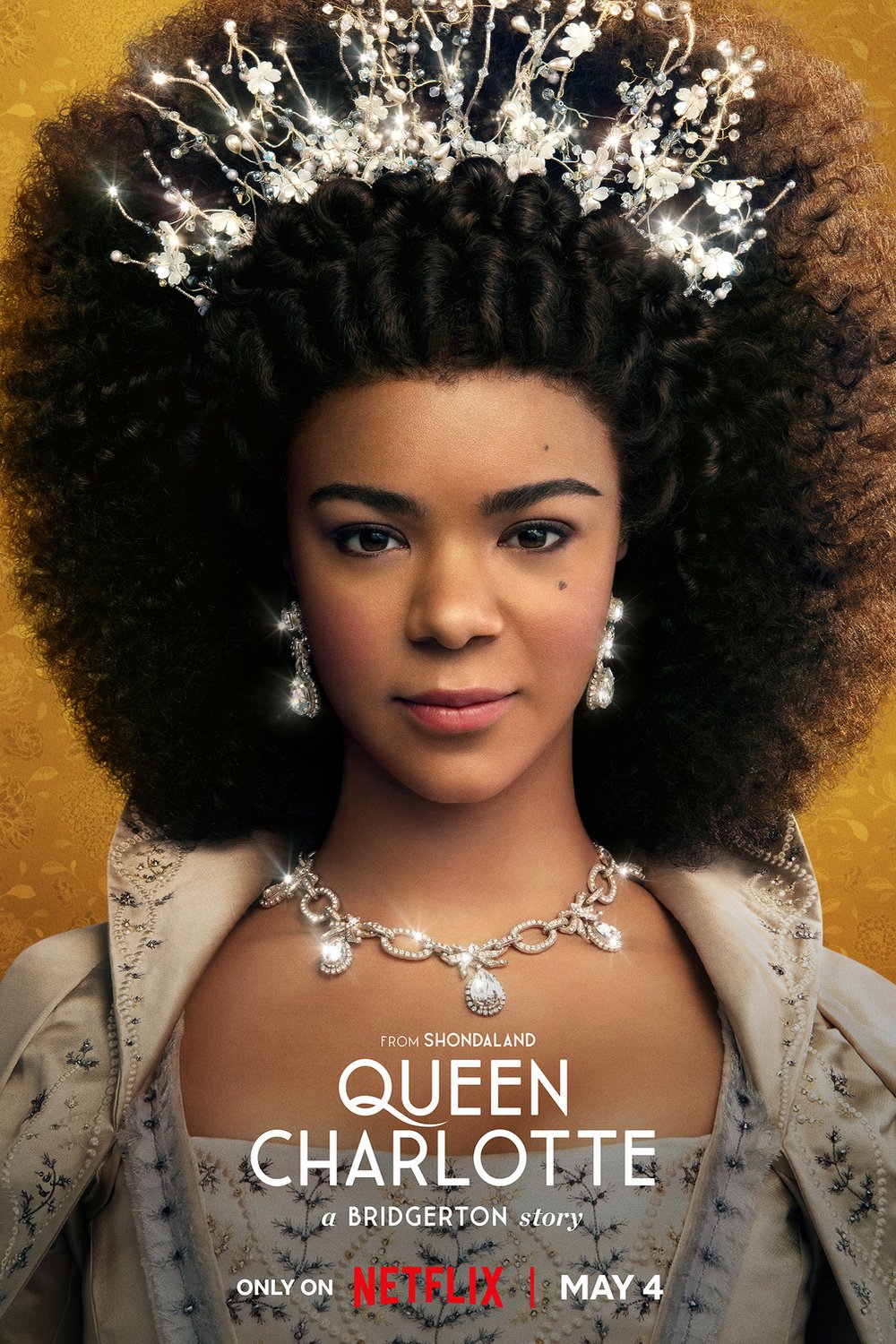 L'affiche du film Queen Charlotte: A Bridgerton Story