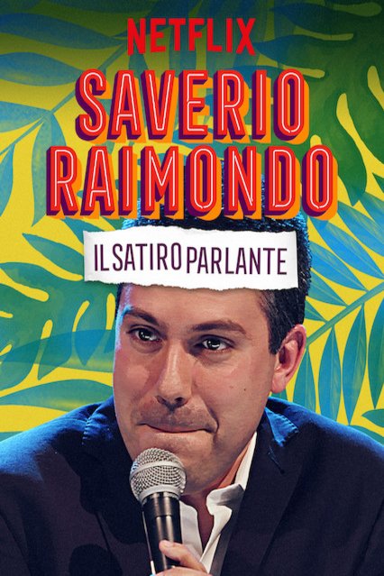 Italian poster of the movie Saverio Raimondo: Il Satiro Parlante