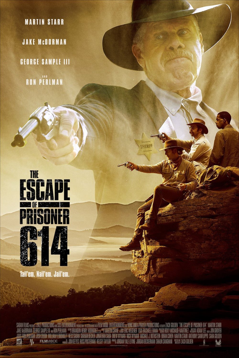 L'affiche du film The Escape of Prisoner 614