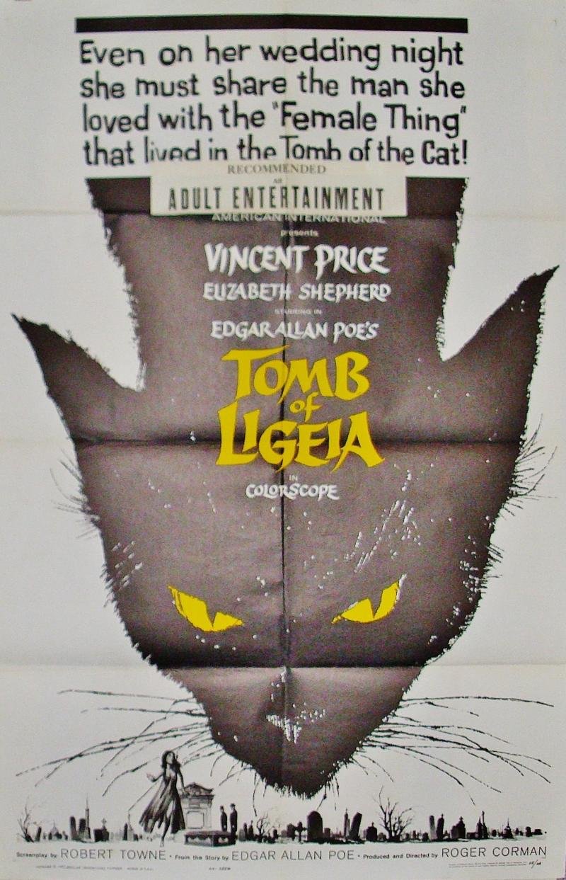 L'affiche du film The Tomb of Ligeia