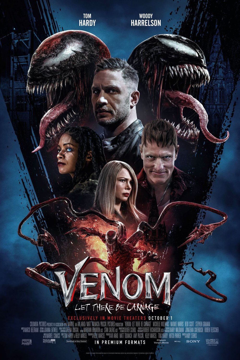 L'affiche du film Venom: Let There Be Carnage [2021]