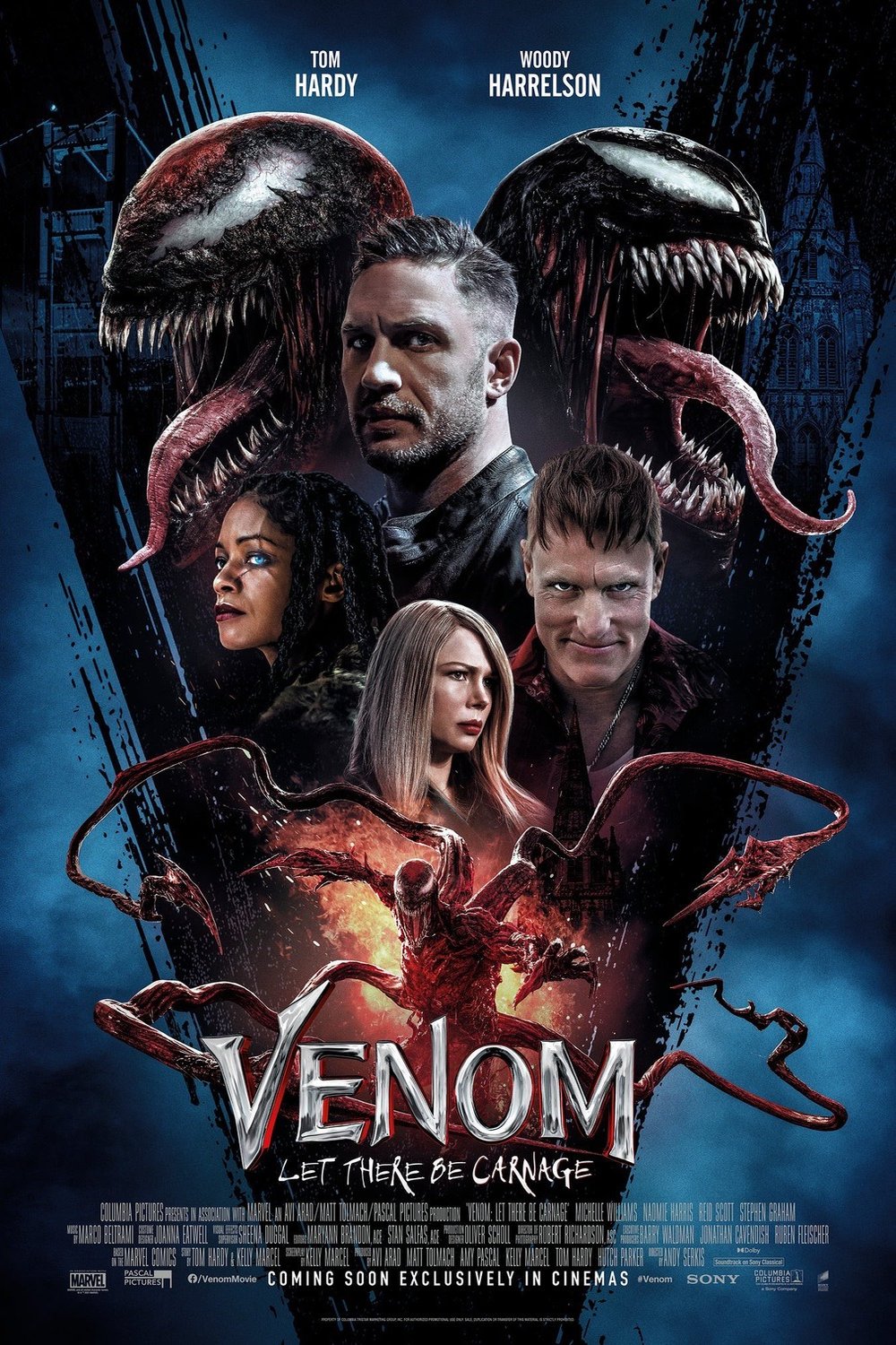 L'affiche du film Venom: Let There Be Carnage
