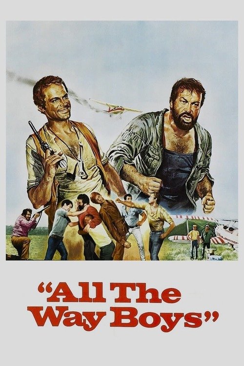 L'affiche originale du film All the Way Boys en italien
