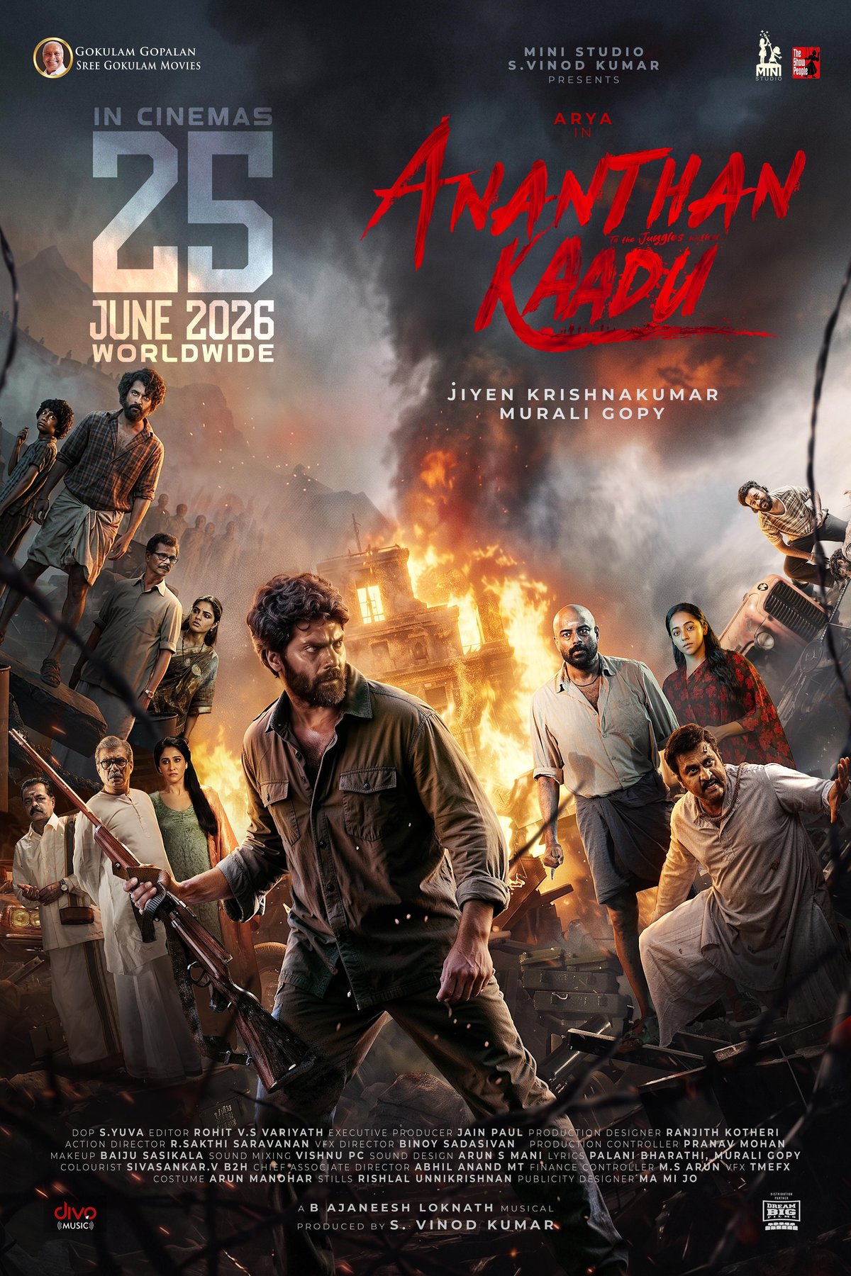 L'affiche du film Ananthan Kaadu [2026]