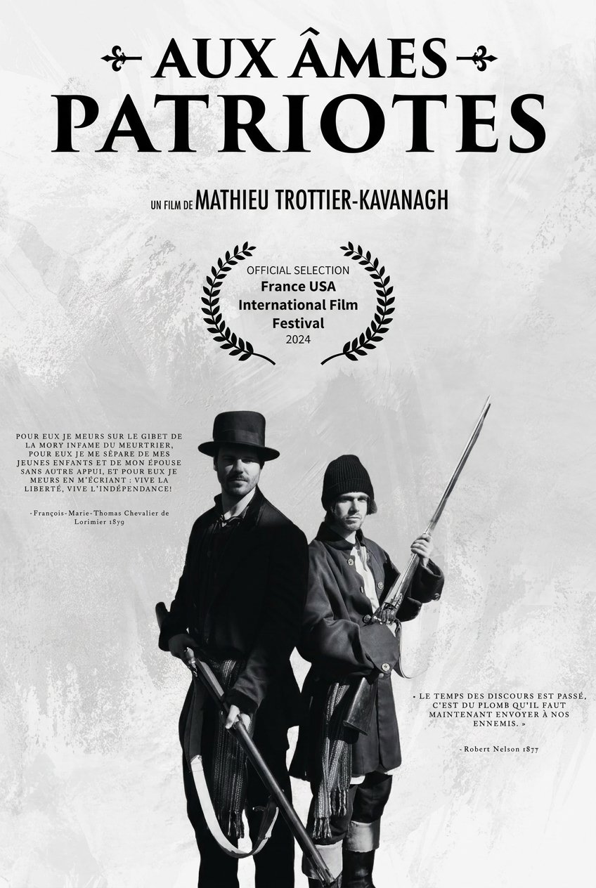 L'affiche du film Aux âmes Patriotes [2026]