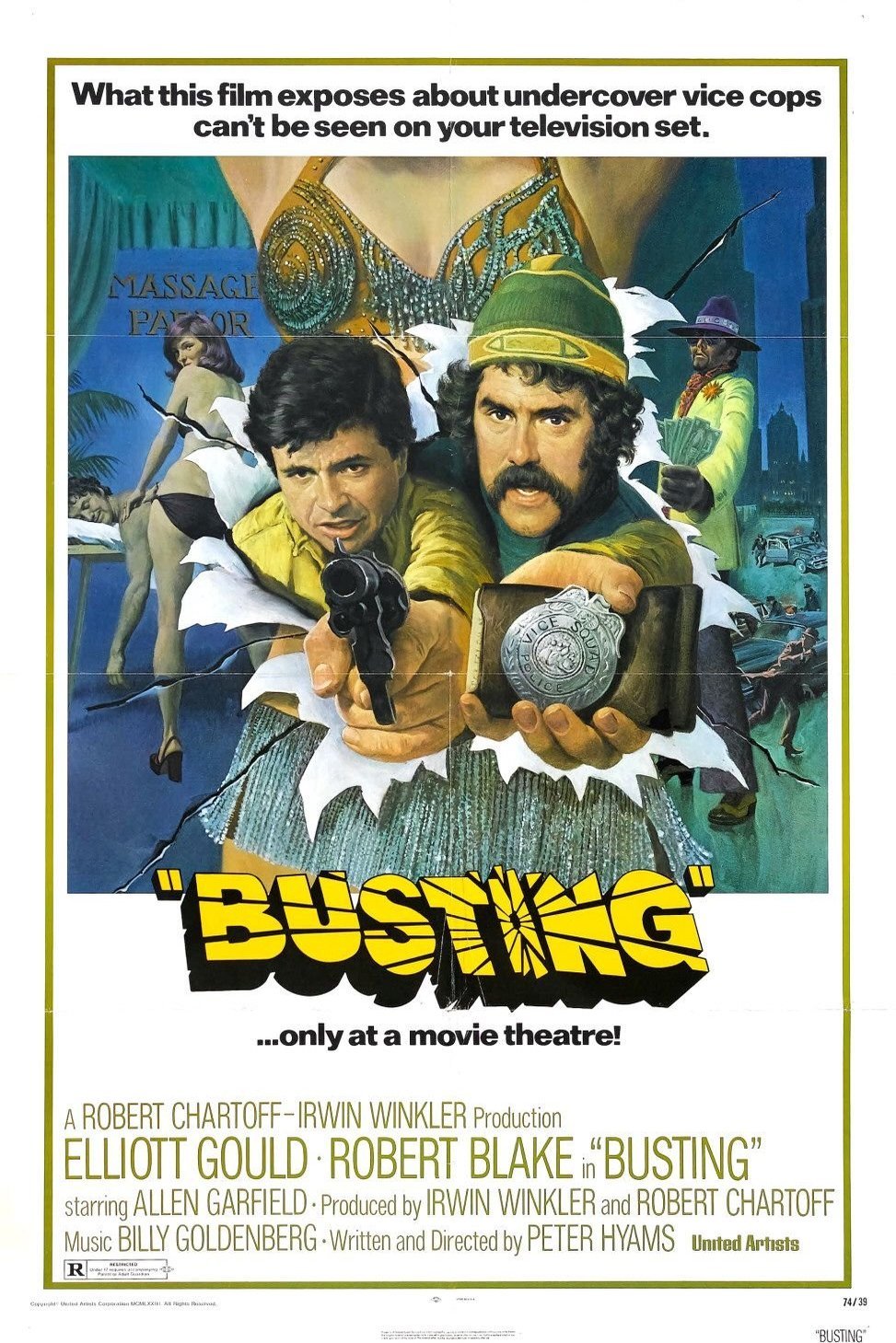 L'affiche du film Busting