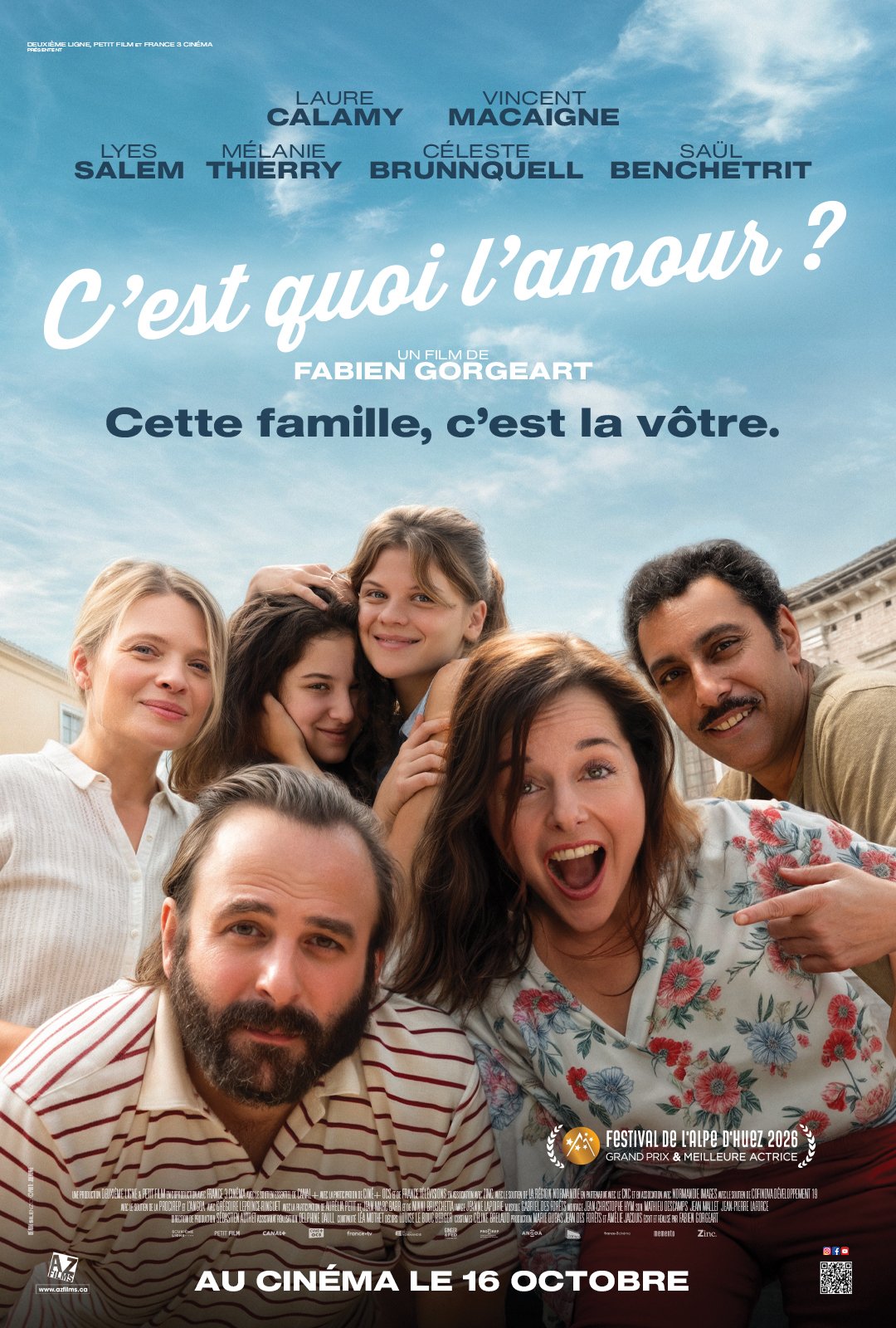 L'affiche du film C'est quoi l'amour? [2025]