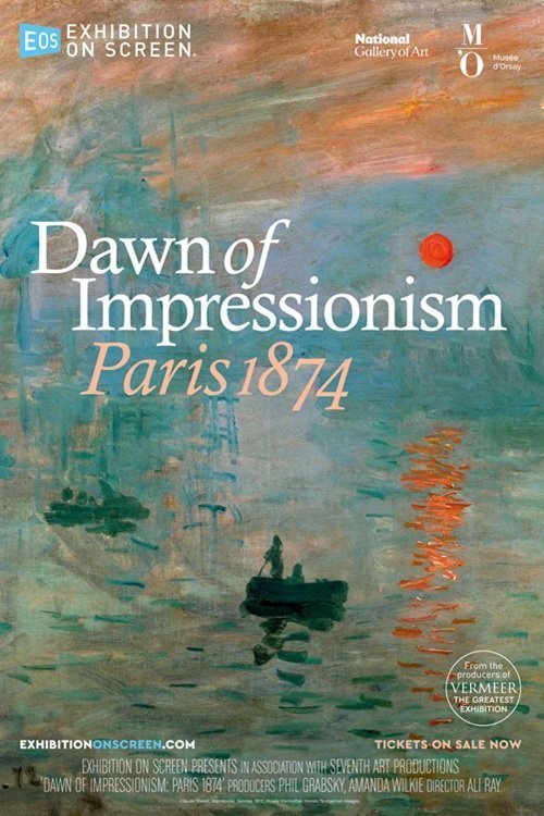 L'affiche du film L'aube de l'impressionnisme: Paris 1874 [2025]