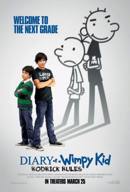 L'affiche du film Diary of a Wimpy Kid: Rodrick Rules