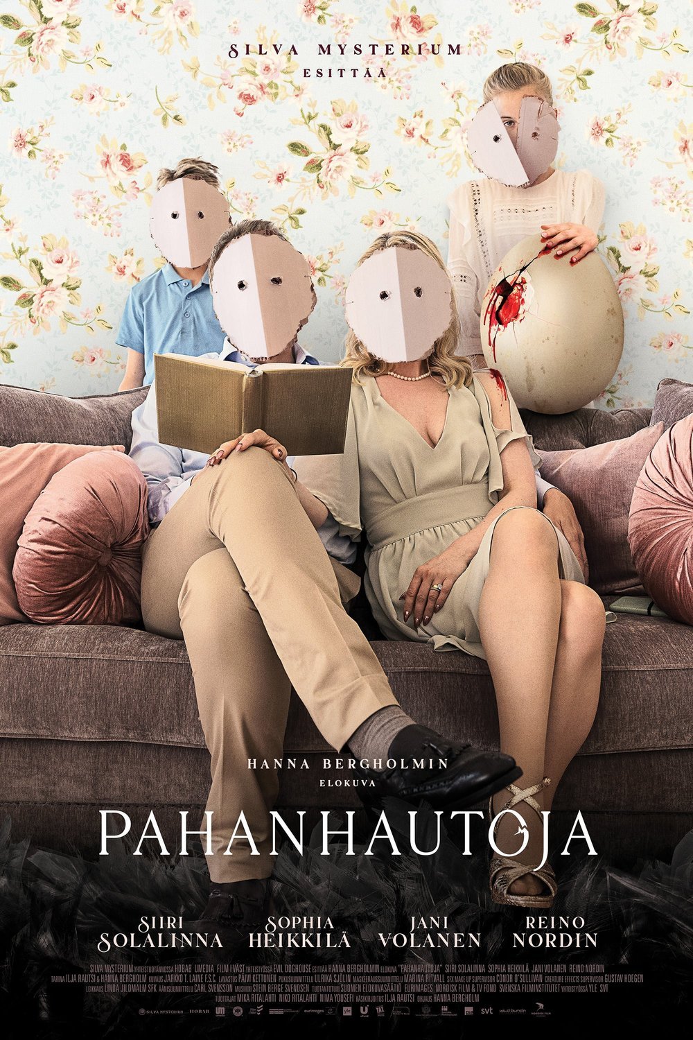 L'affiche originale du film Pahanhautoja en finlandais