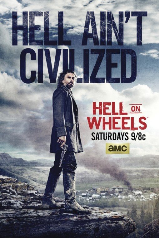 L'affiche du film Hell on Wheels