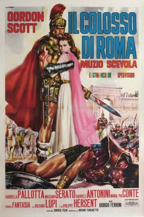 L'affiche du film Il colosso di Roma