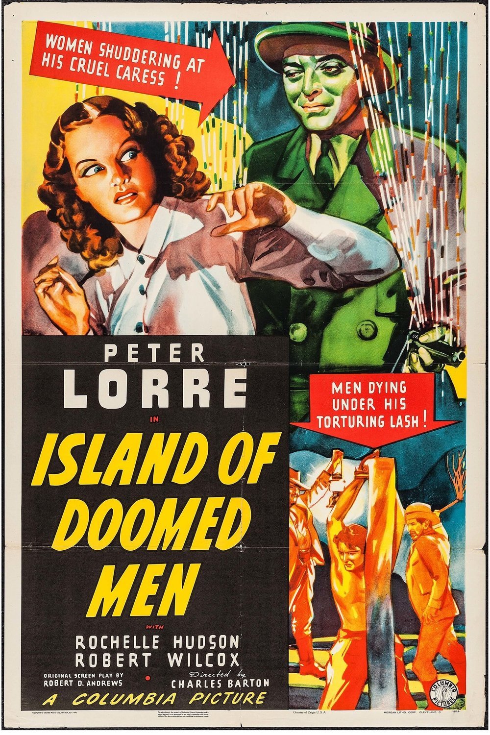 L'affiche du film Island of Doomed Men [1940]