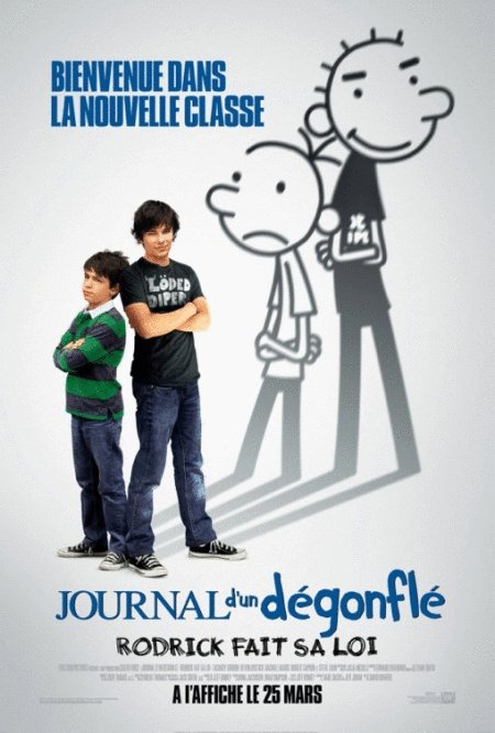 L'affiche du film Le Journal d'un dégonflé: Rodrick fait sa loi