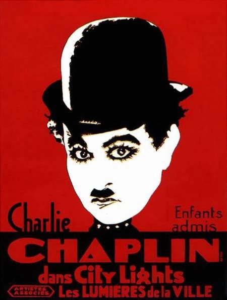 L'affiche du film Les lumières de la ville