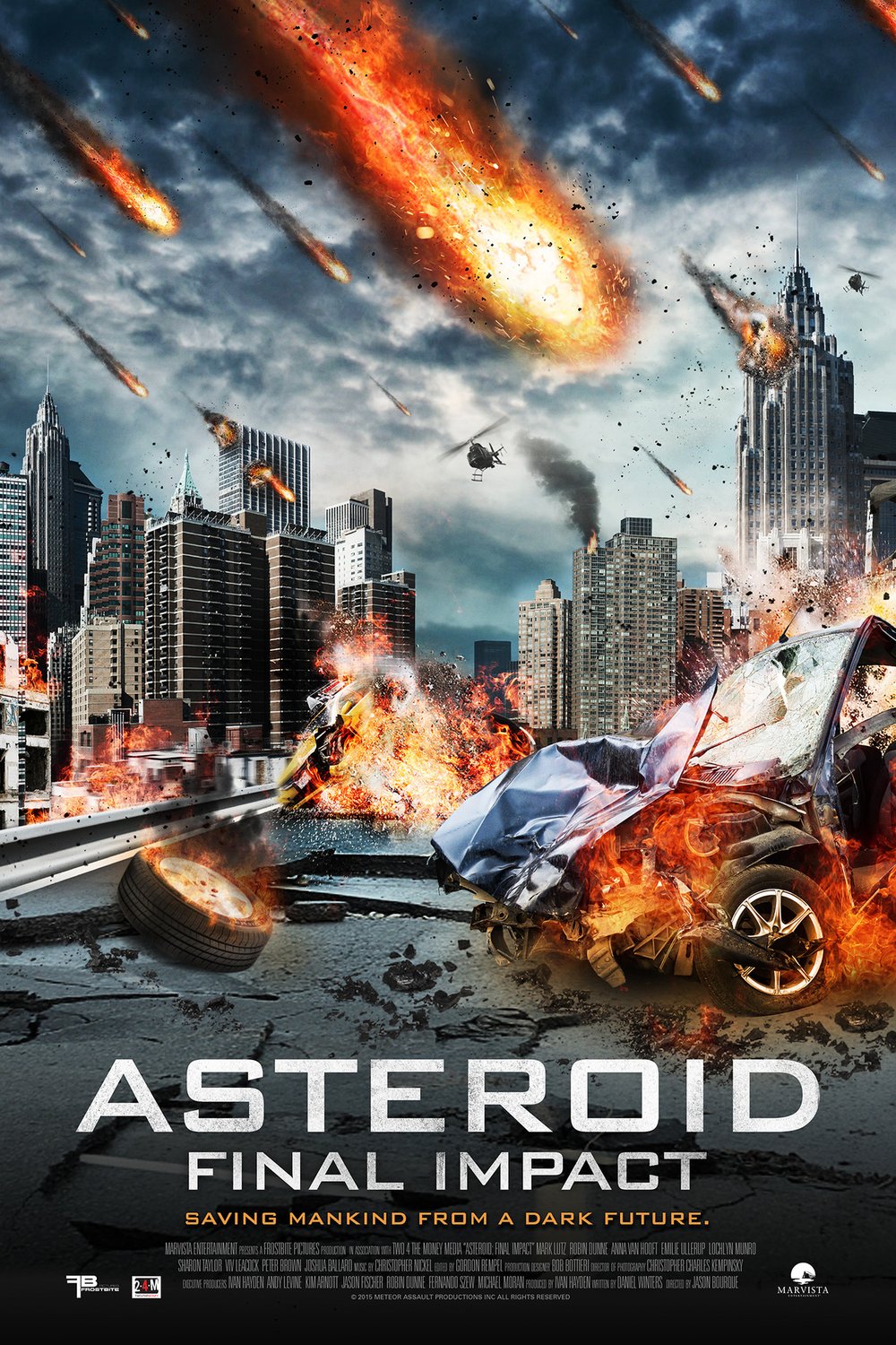 L'affiche du film Asteroid: Final Impact