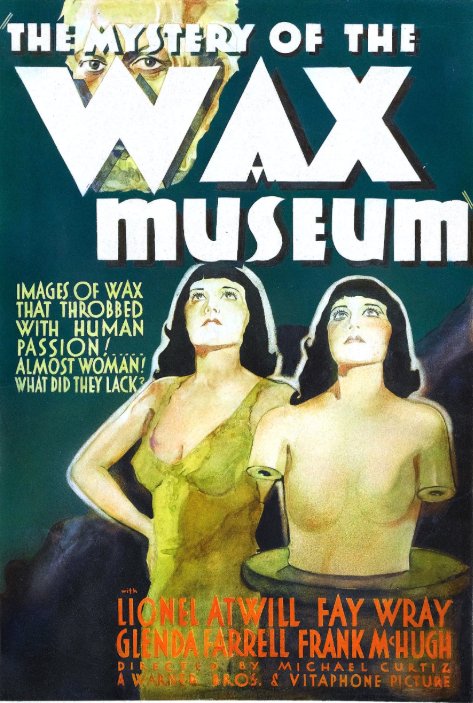 L'affiche du film Mystery of the Wax Museum