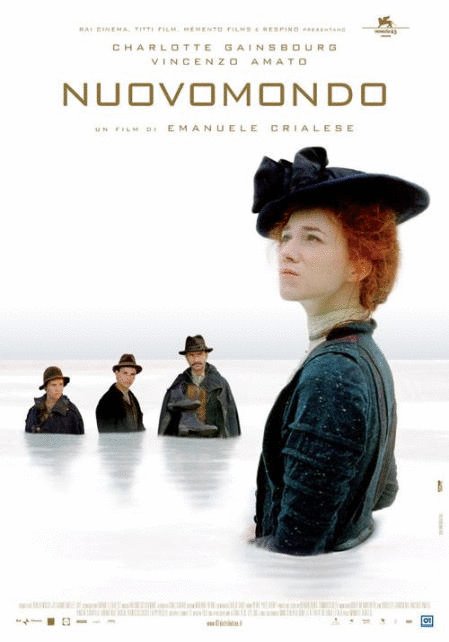 Italian poster of the movie Nuovomondo