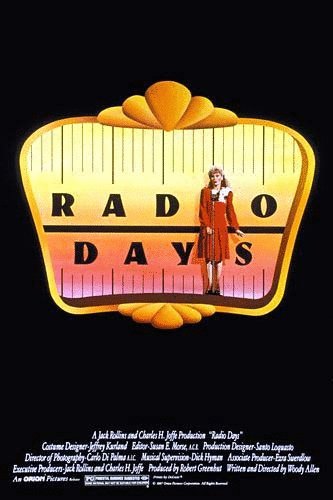 L'affiche du film Radio Days