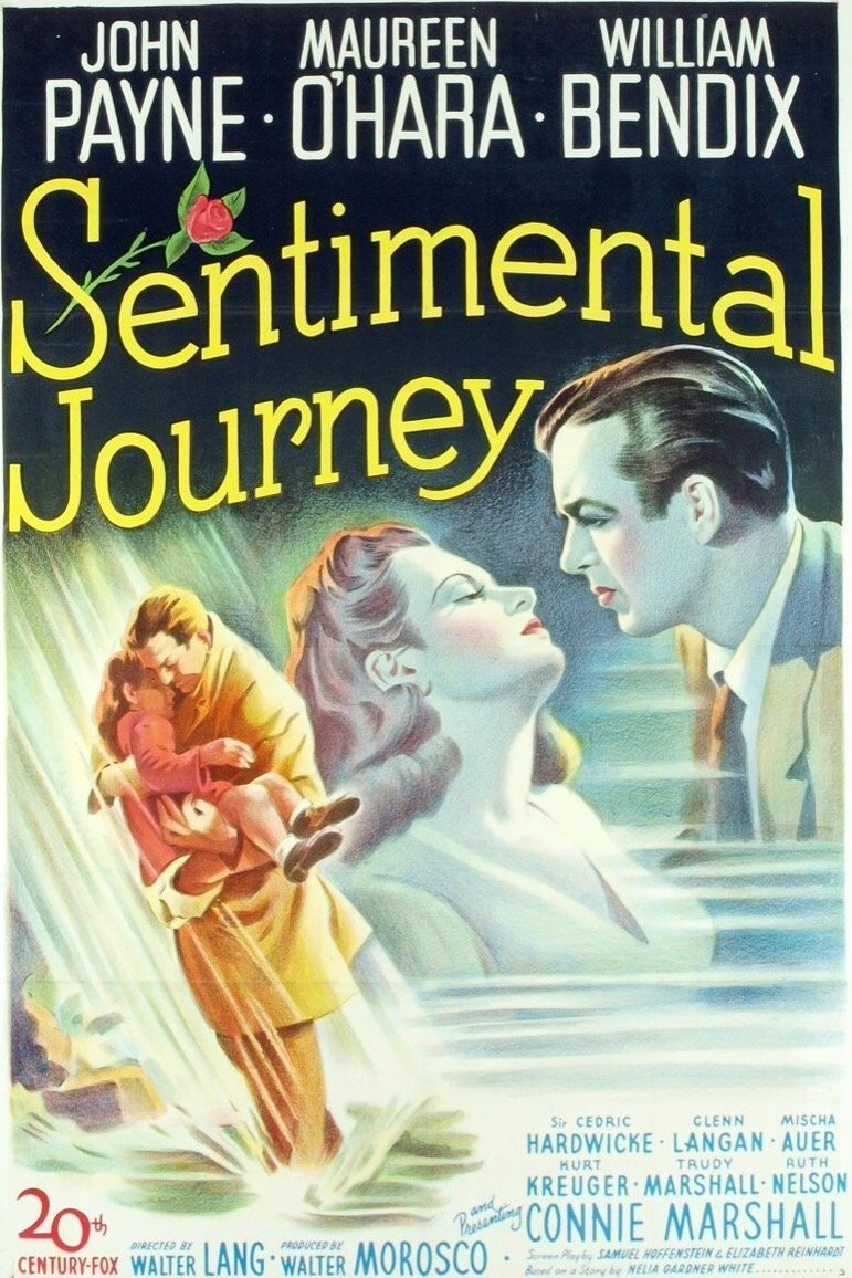 L'affiche du film Sentimental Journey
