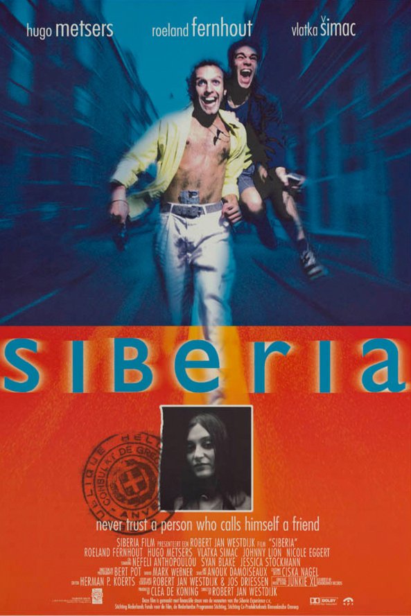 L'affiche originale du film Ams Siberia en Néerlandais