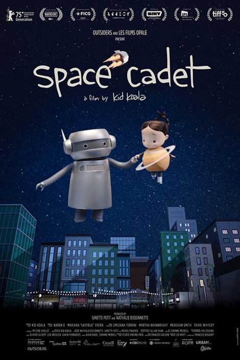 L'affiche du film Space Cadet: L'odyssée de Céleste