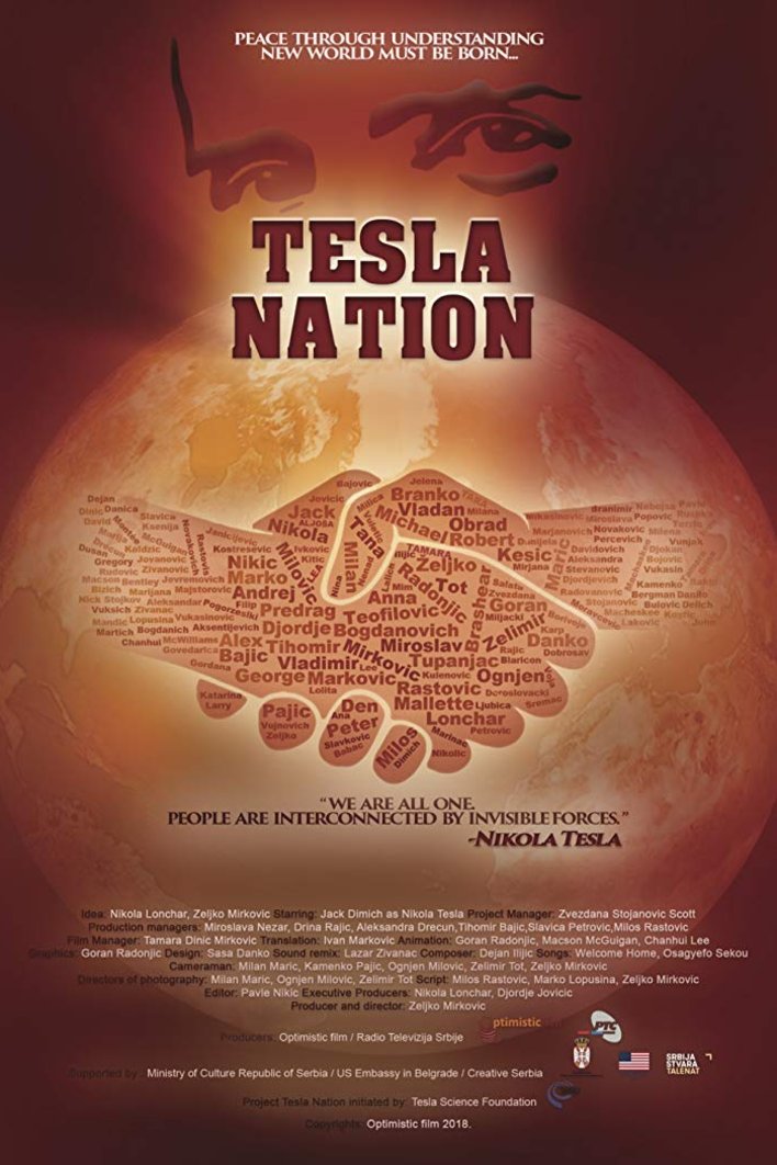 L'affiche du film Tesla Nation