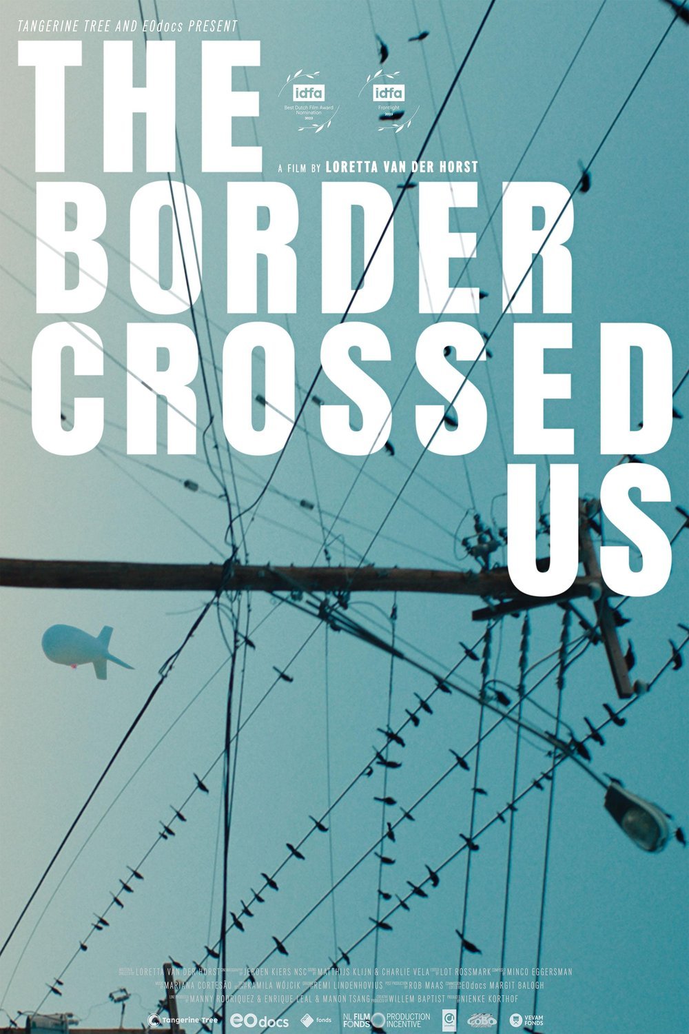 L'affiche du film The Border Crossed Us [2023]