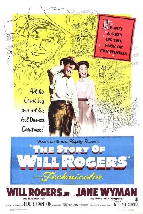 L'affiche du film The Story of Will Rogers