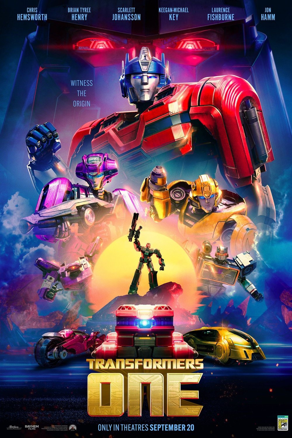 Poster of the movie Transformers One [2024]