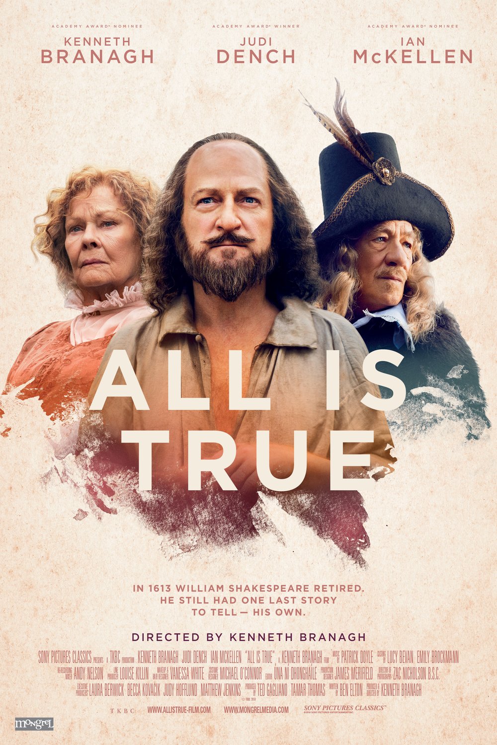 L'affiche du film All Is True [2018]