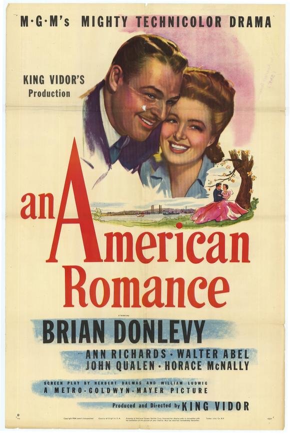 L'affiche du film An American Romance
