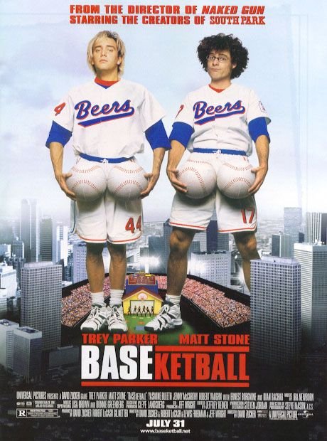 L'affiche du film Baseketball