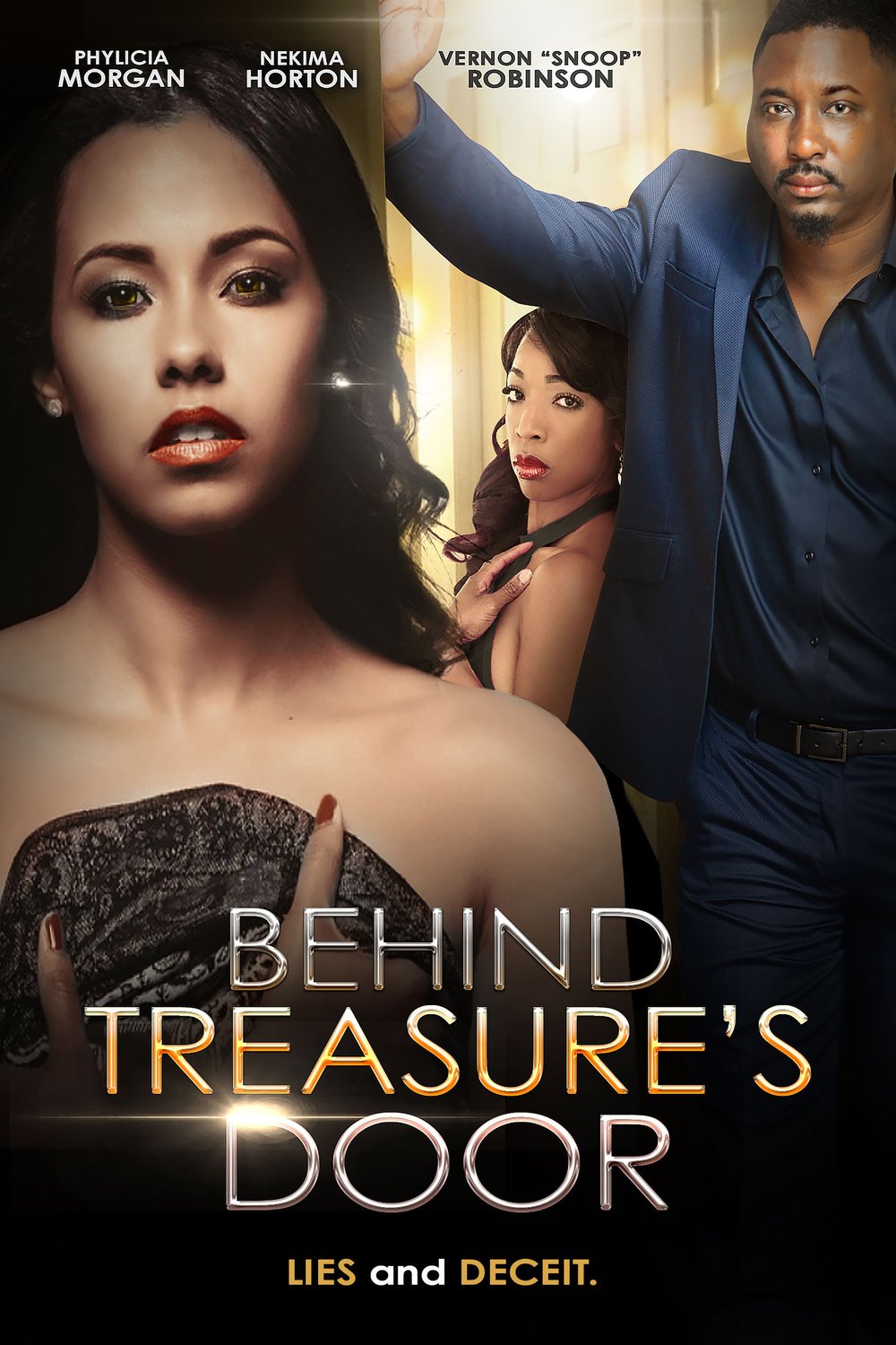 L'affiche du film Behind Treasure's door [2021]