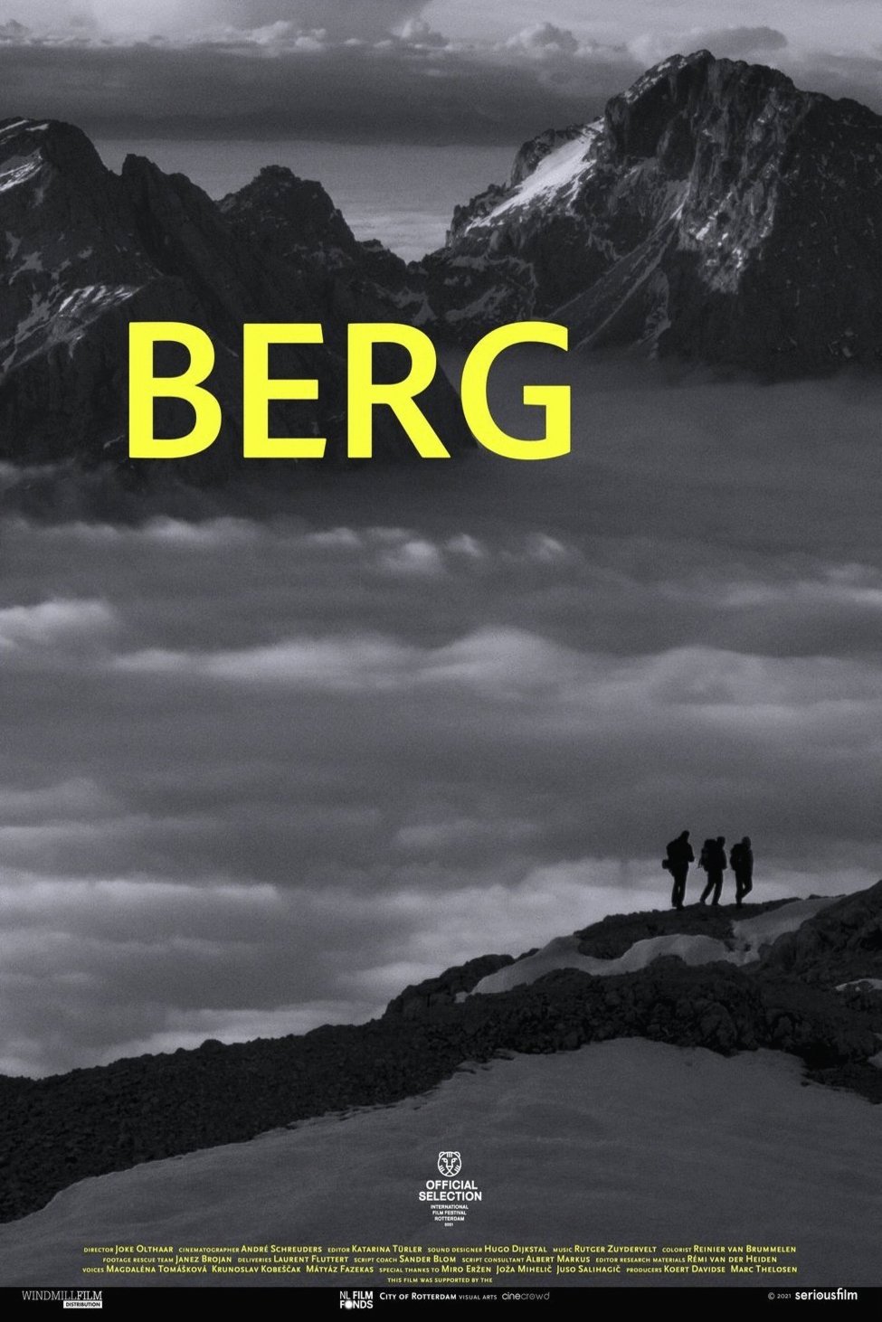 L'affiche originale du film Berg en tchèque