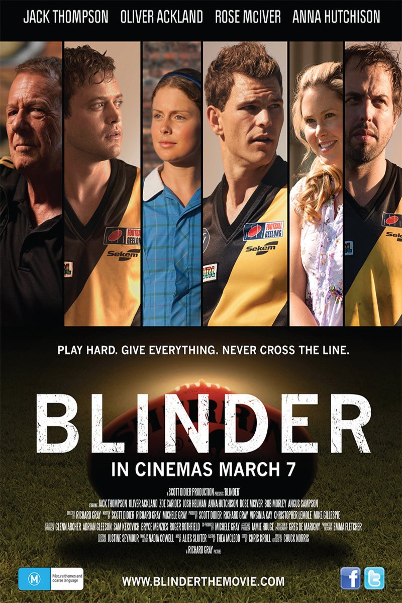 L'affiche du film Blinder