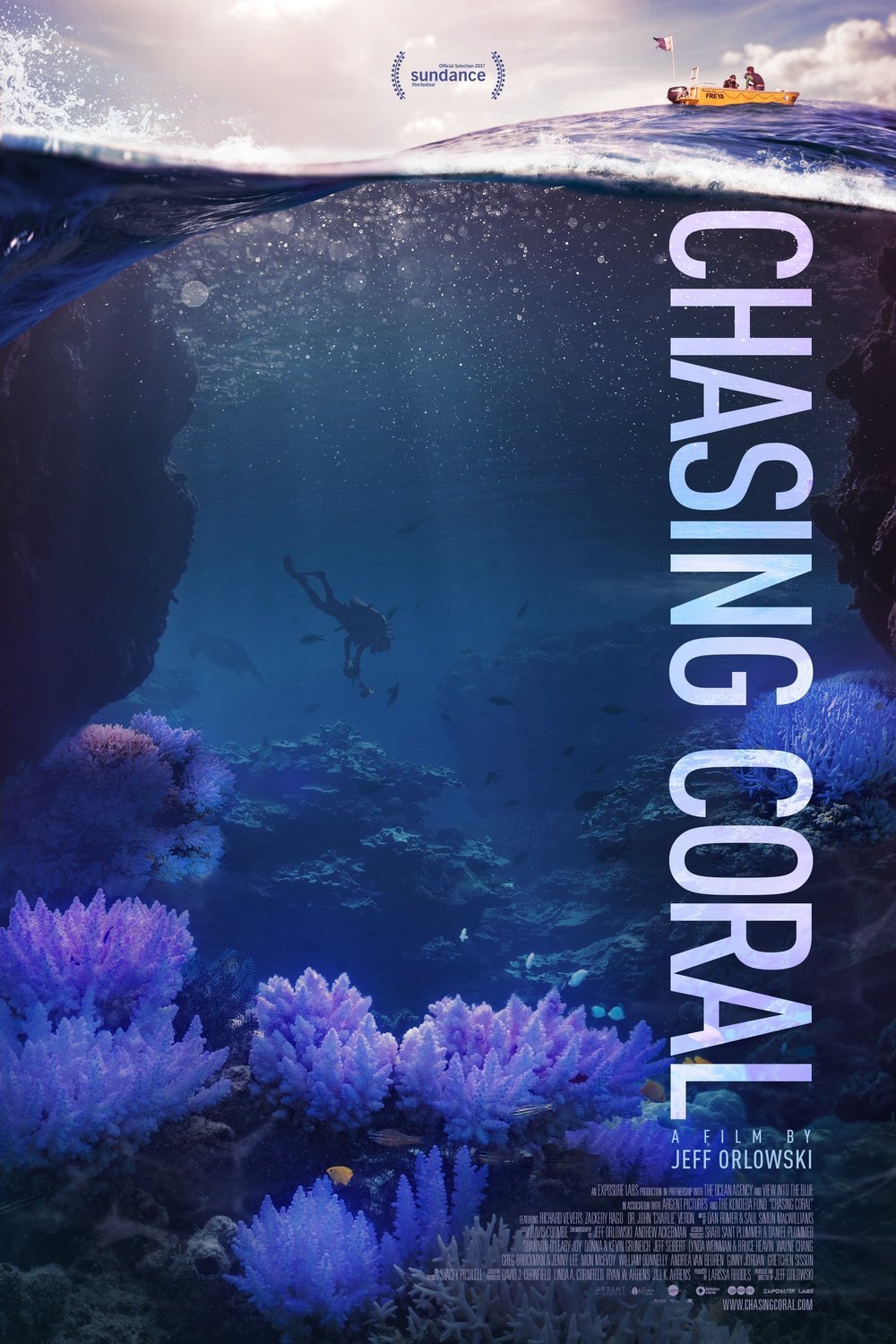 L'affiche du film Chasing Coral