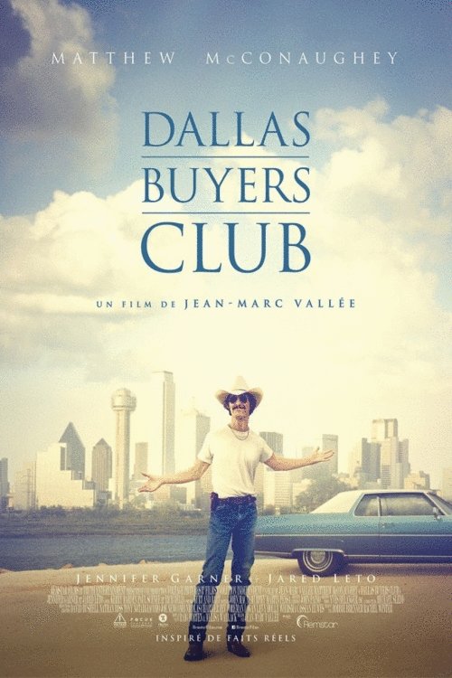 L'affiche du film Dallas Buyers Club v.f.