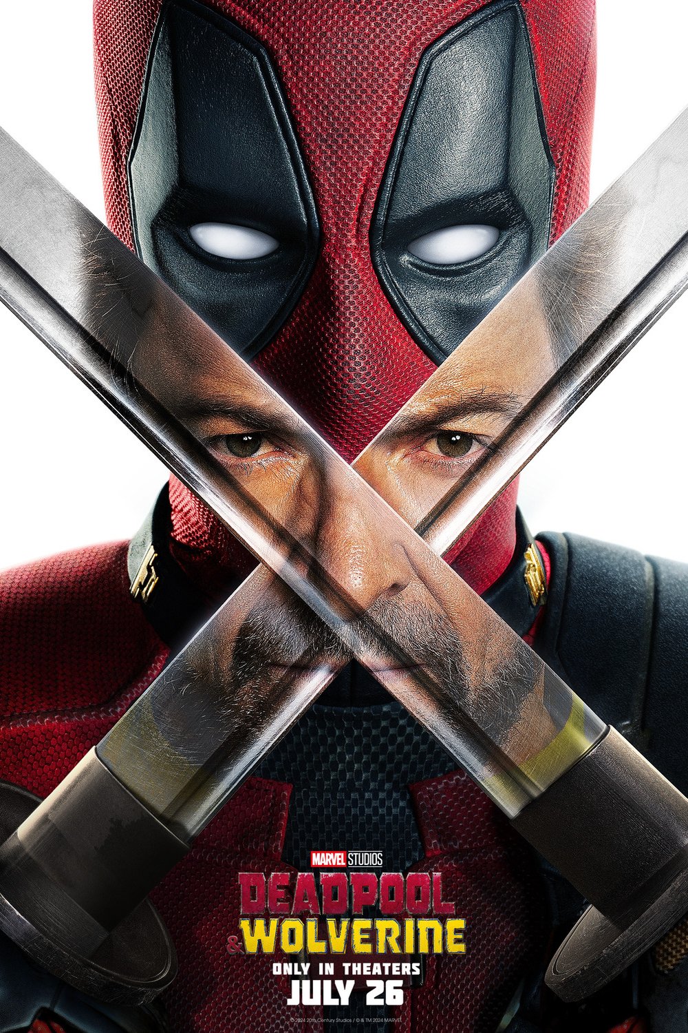 L'affiche du film Deadpool & Wolverine v.f.