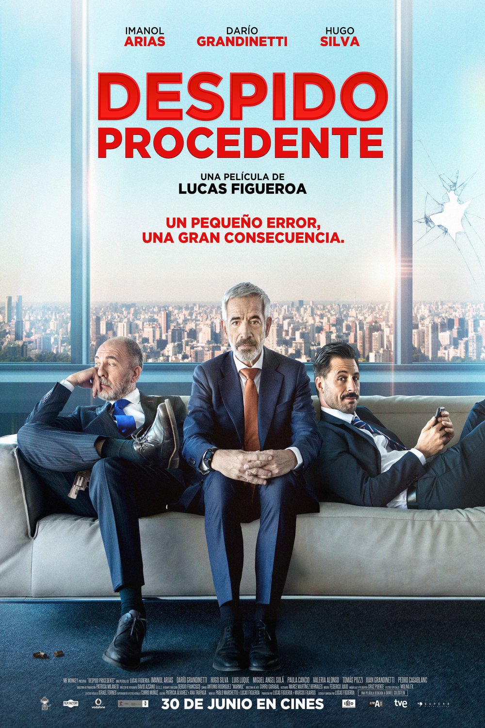 Spanish poster of the movie Despido procedente