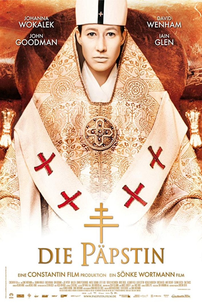 L'affiche originale du film Pope Joan en anglais